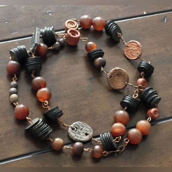 Hand Beaded Necklace - Picture 5 of 8